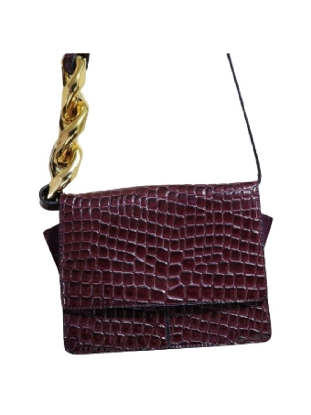 CALL it spring crossbody handbag color burgundy